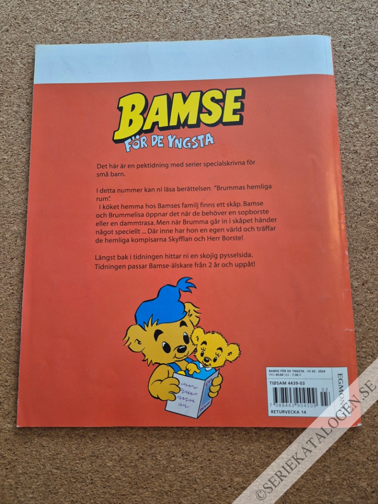 Baksida på Brummas hemliga rum (2024)