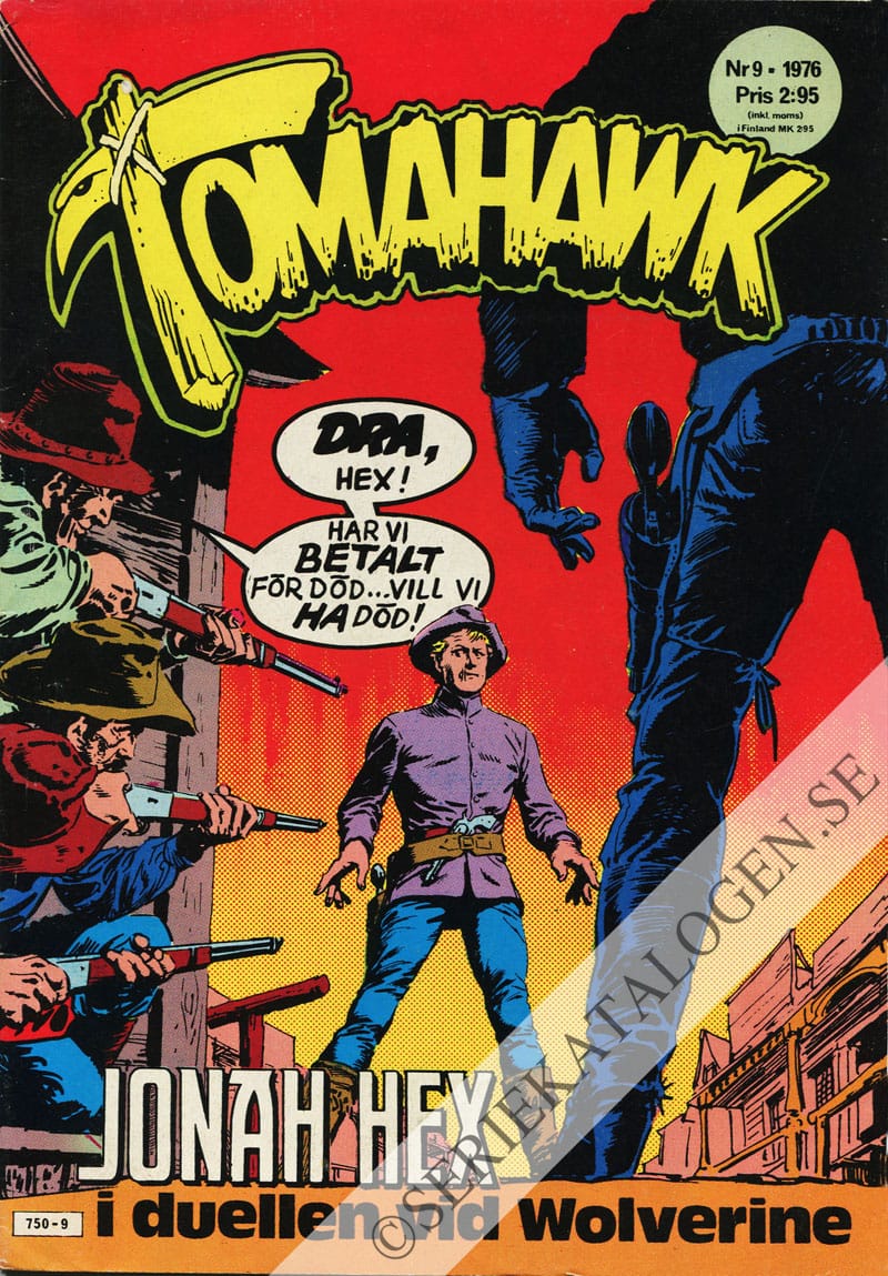 Framsida på Tomahawk #9 (1976)