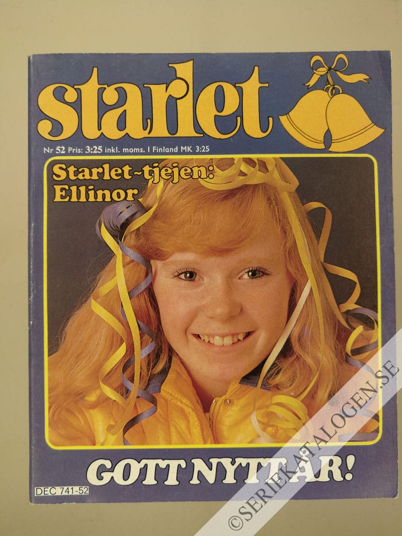 Framsida på Starlet #52 (1977)