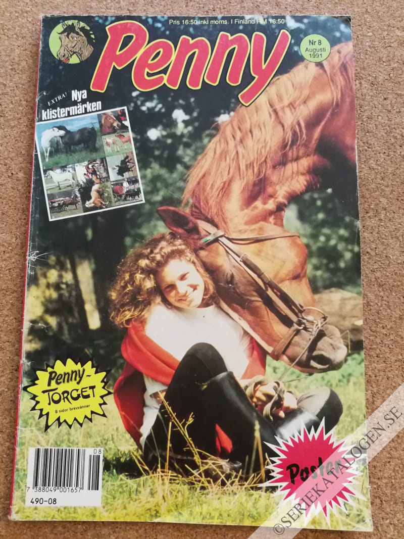 Framsida på Penny #8 (1991)