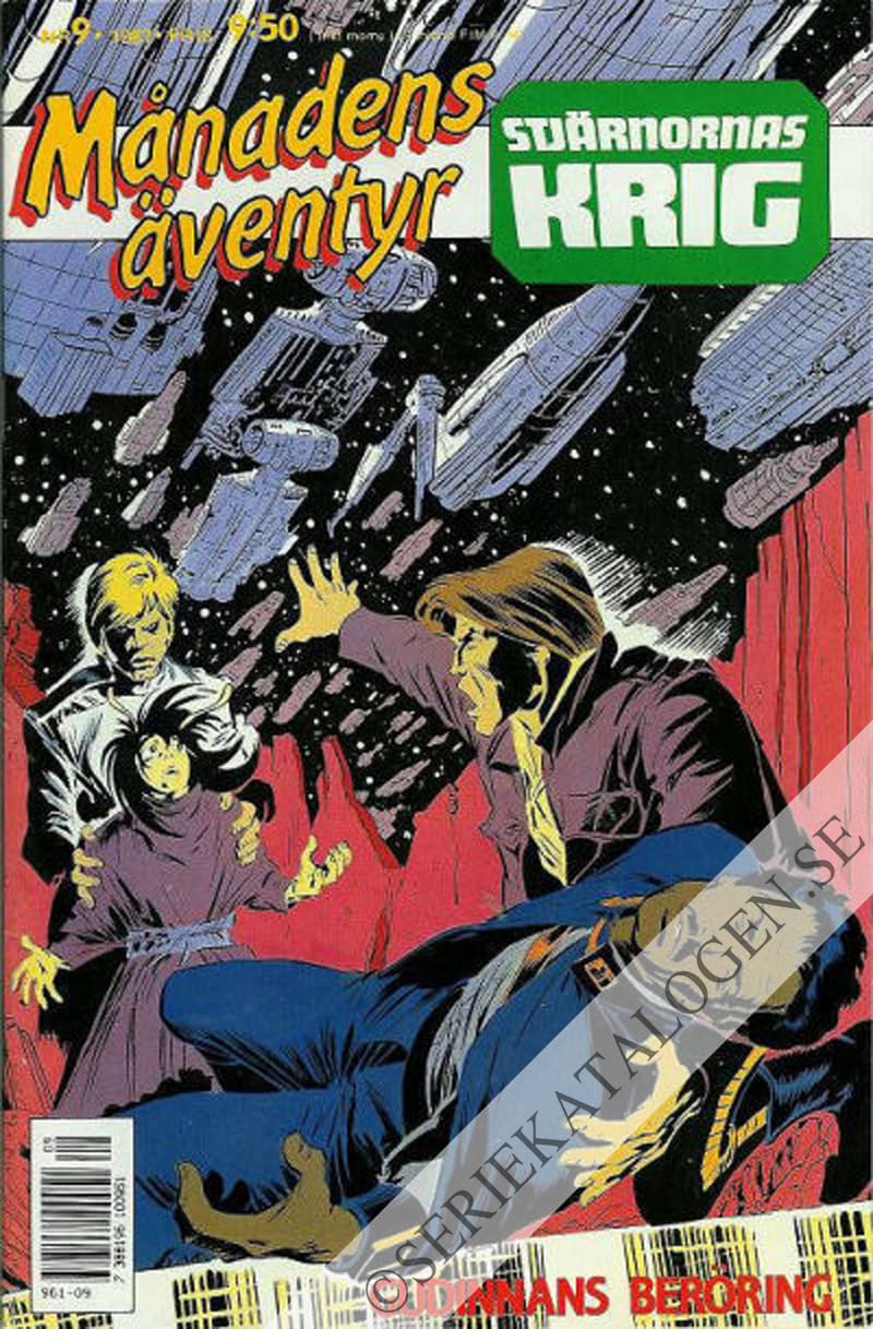 Framsida på Månadens äventyr #9 (1987)