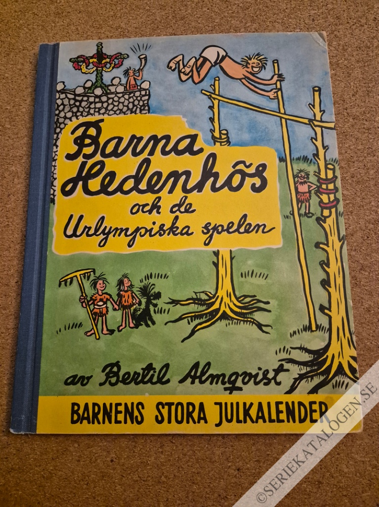 Framsida på Barna Hedenhös och de Urlympiska spelen (1959)