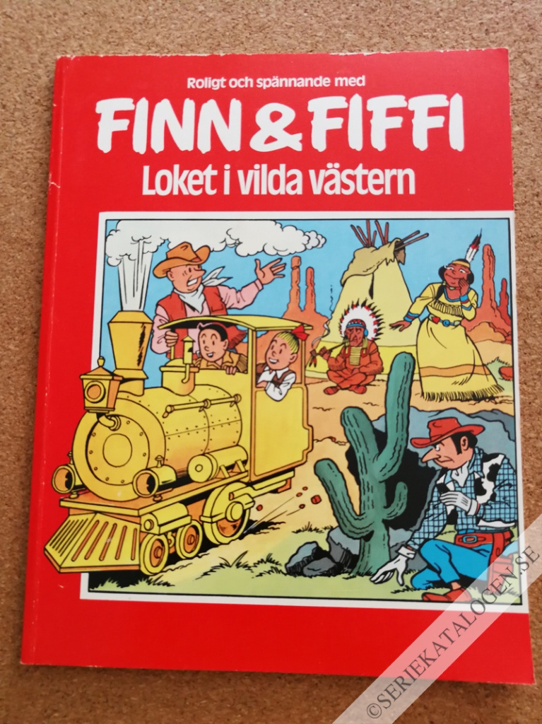 Framsida på Finn & Fiffi Loket i vilda västern (19??)