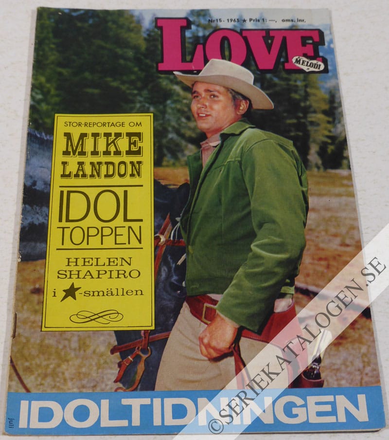 Framsida på Love! #15 (1963)