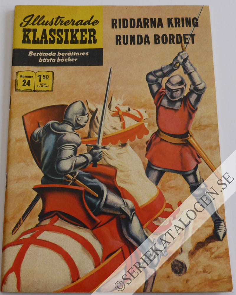 Framsida på Riddarna kring runda bordet (1969)