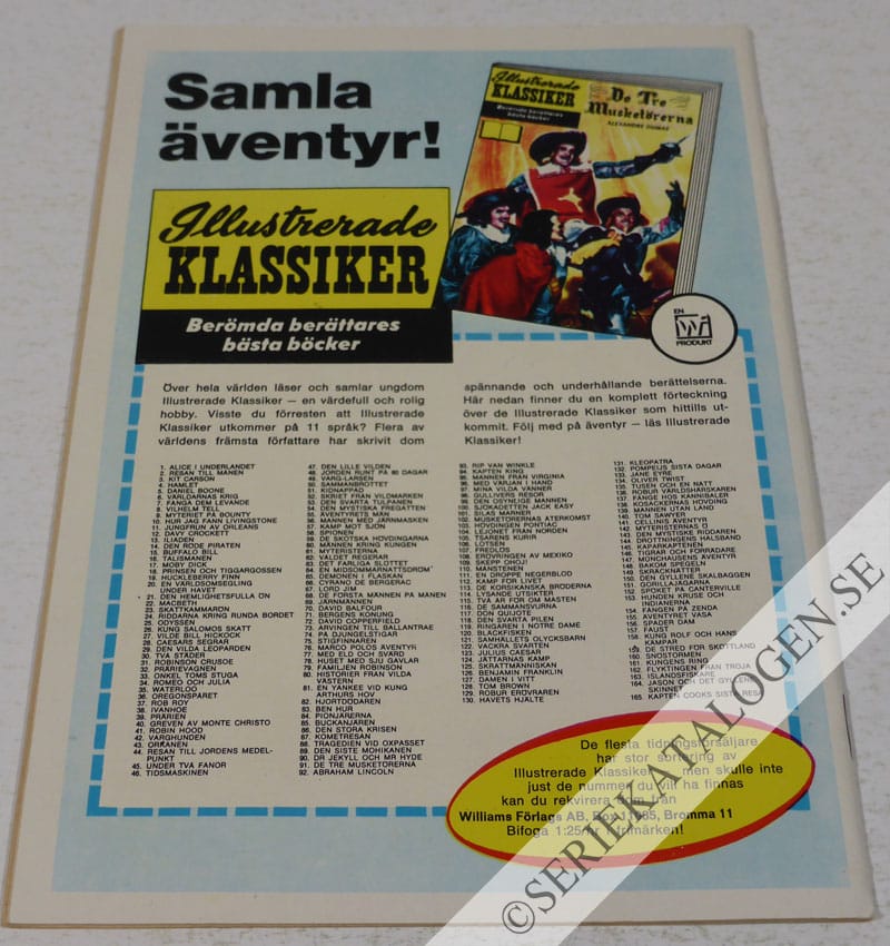 Baksida på Kemo, den kemiska faran slår till igen! (1968)