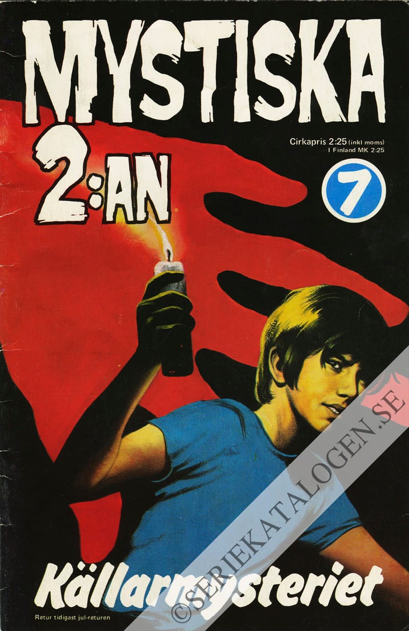 Framsida på Mystiska 2:an #7 (1973)