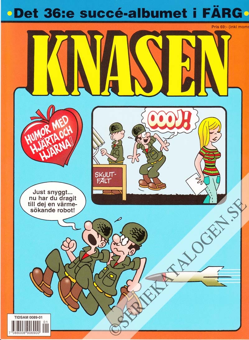 Framsida på Knasen Det 36:e succéalbumet i färg (2012)