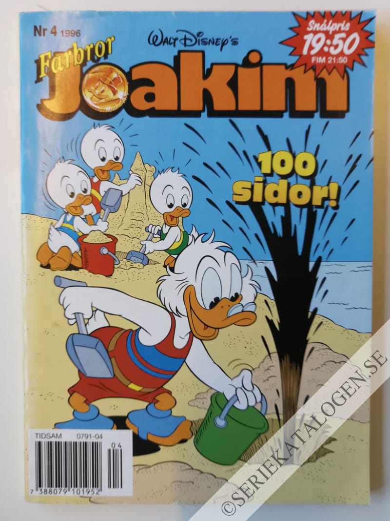 Framsida på Joakim #4 (1996)