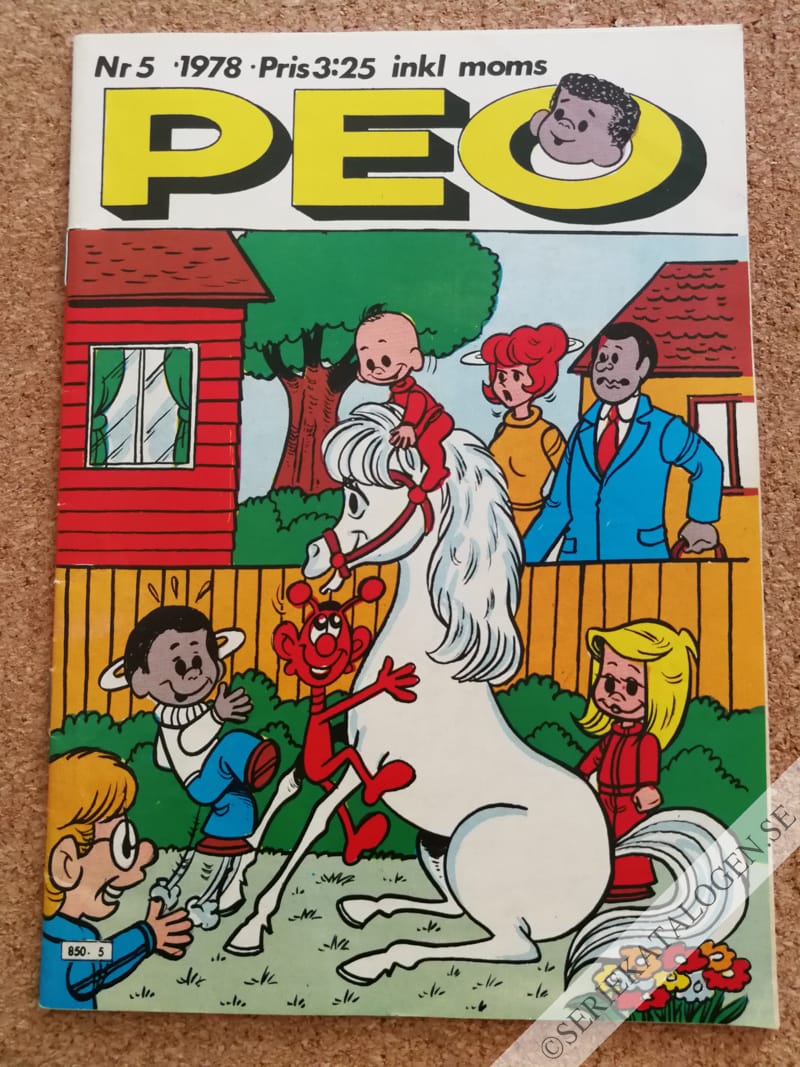 Framsida på Peo #5 (1978)