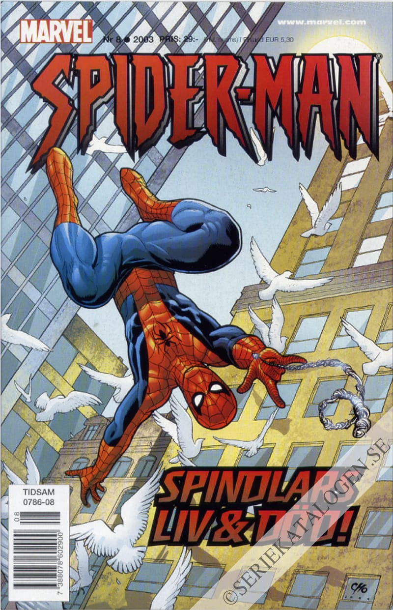 Framsida på Spider-Man #8 (2000)