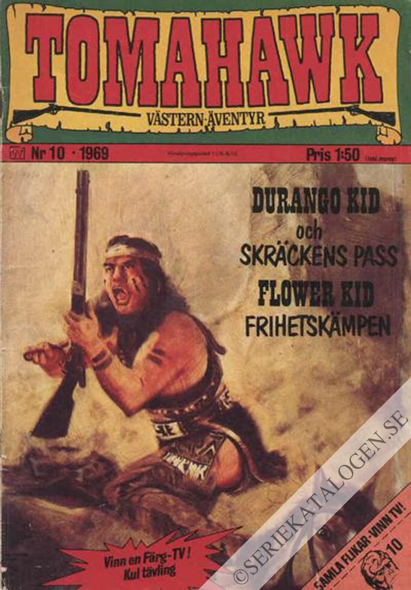 Framsida på Tomahawk #10 (1969)