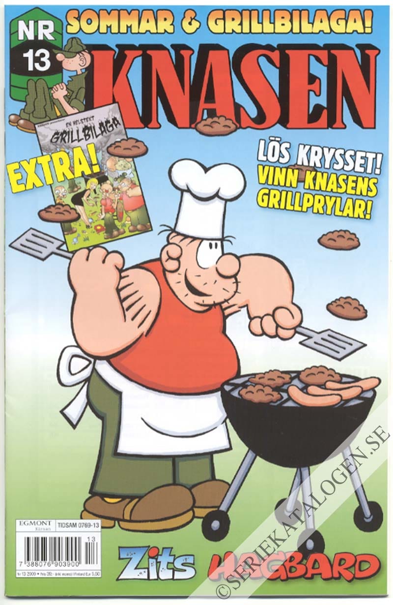 Framsida på Knasen #13 (2009)