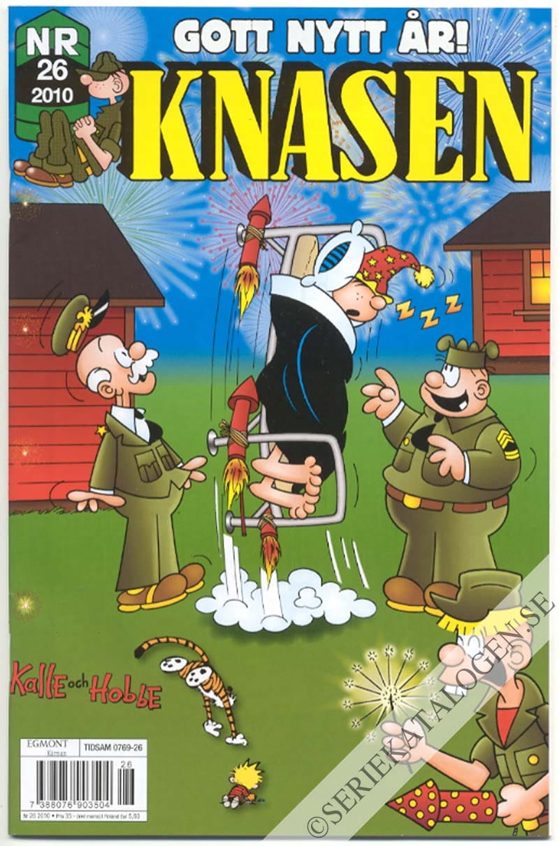 Framsida på Knasen #26 (2010)