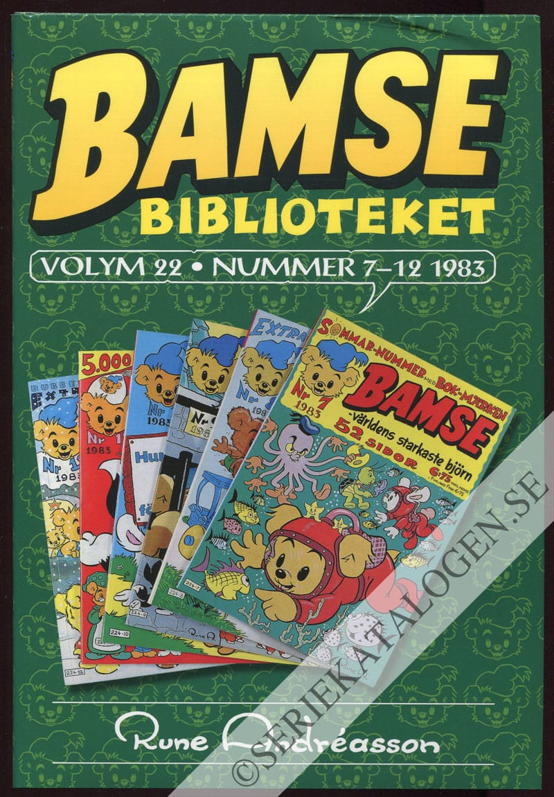Framsida på Bamsebiblioteket #22 (2007)