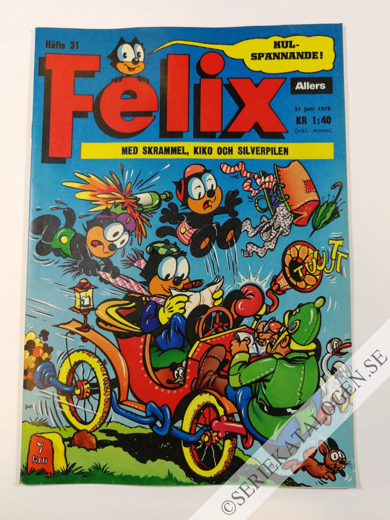 Framsida på Felix #31 (1970)