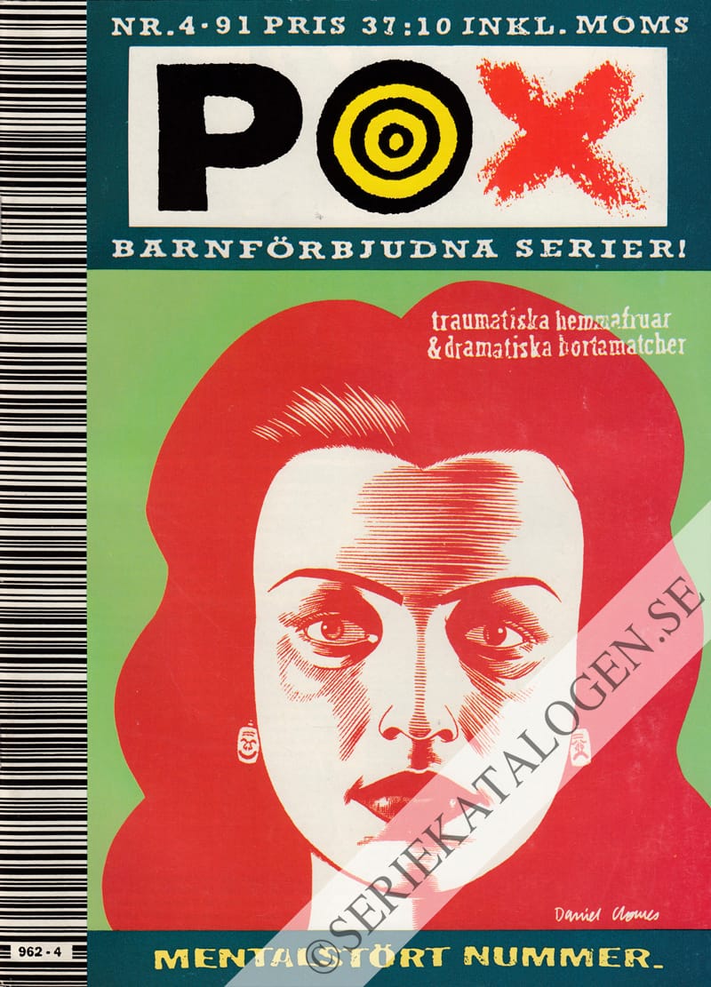 Framsida på Pox #4 (1991)
