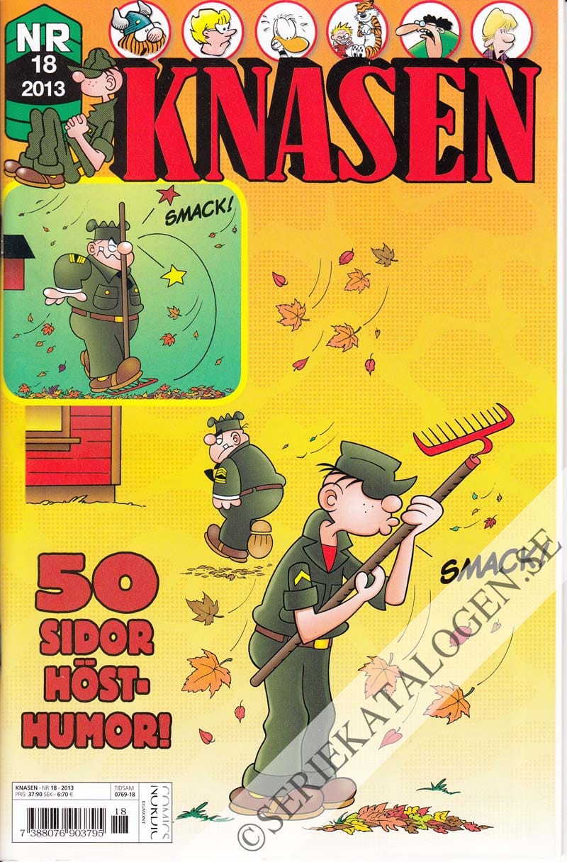 Framsida på Knasen #18 (2013)