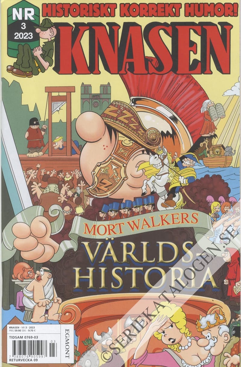 Framsida på Knasen #3 (2023)
