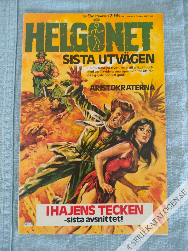 Framsida på Helgonet #9 (1976)