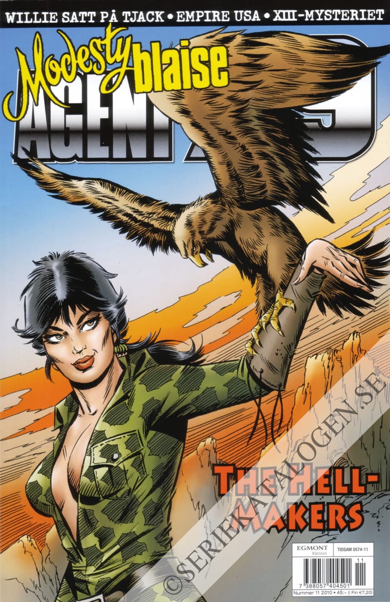 Framsida på Agent X9 #11 (2010)