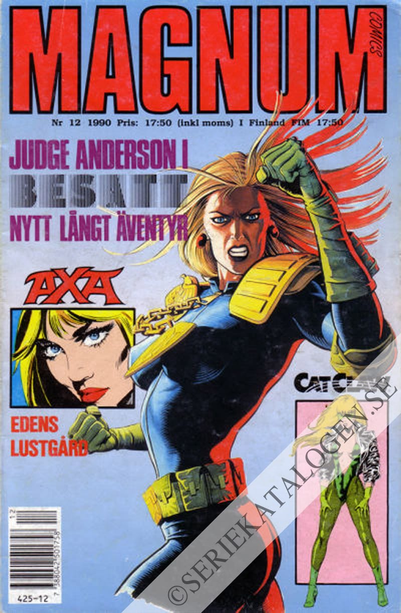 Framsida på Magnum comics #12 (1990)