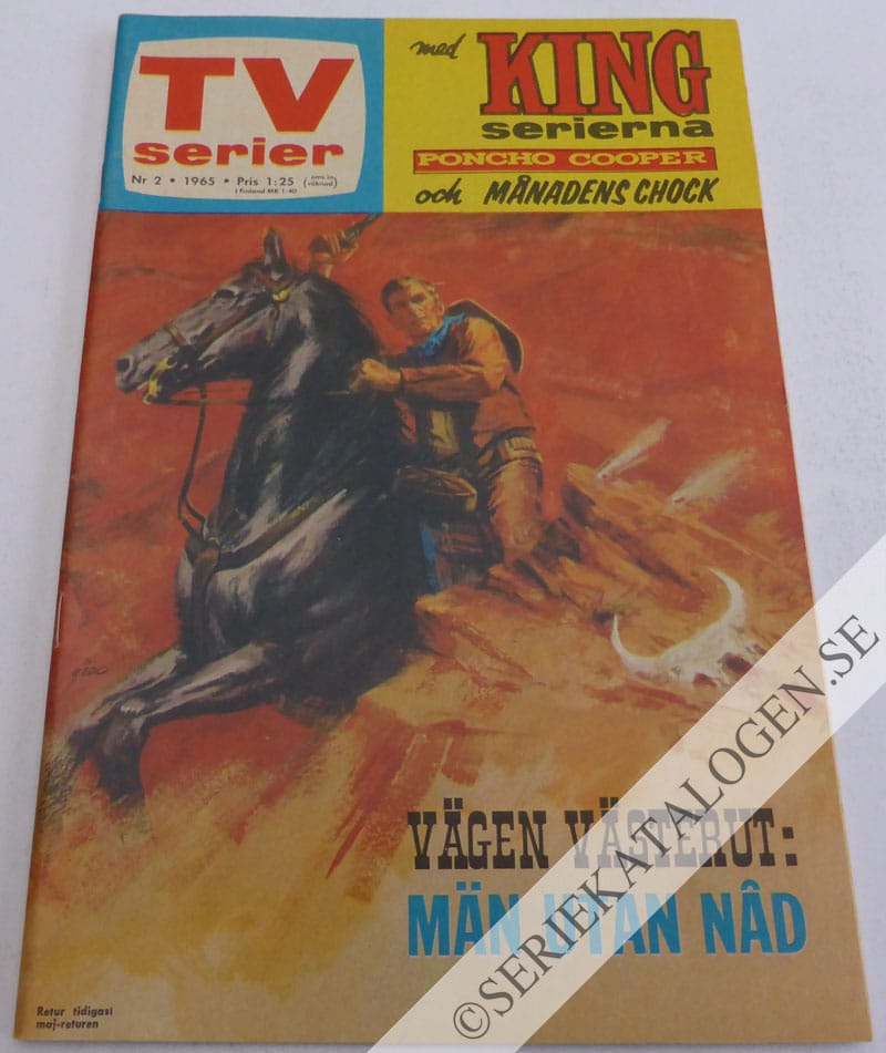 Framsida på TV-serier med Western och Hopalong #2 (1965)