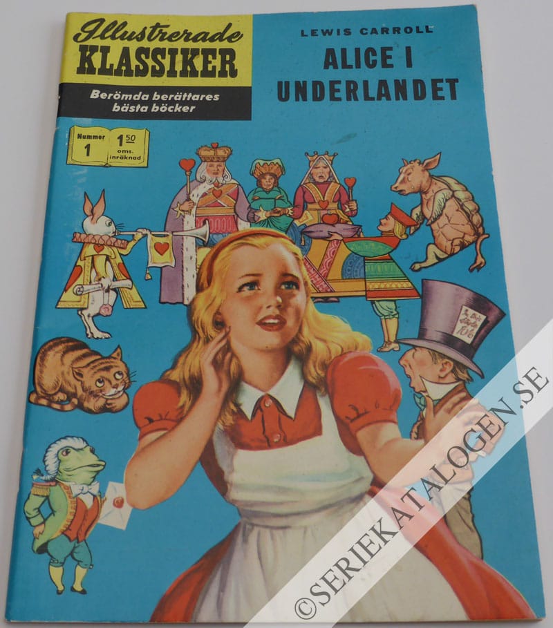 Framsida på Alice i Underlandet (1968)