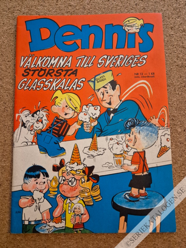 Framsida på Dennis #12 (1965)