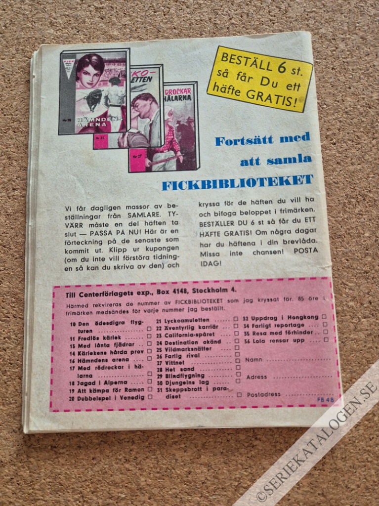 Baksida på Hjärtats haveri (1963)