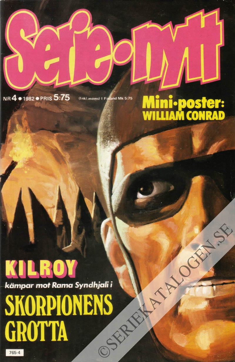 Framsida på Serie-Nytt #4 (1982)