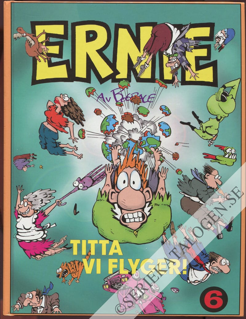 Framsida på Ernie Titta, vi flyger! (2000)