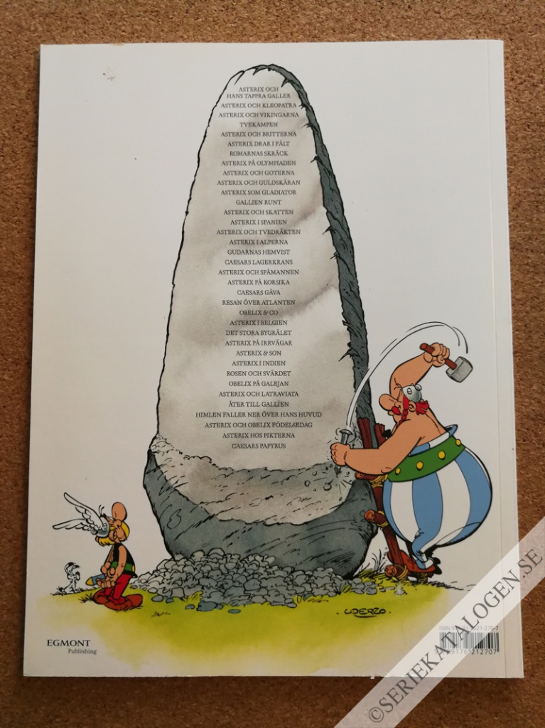 Baksida på Asterix och vikingarna (2017)