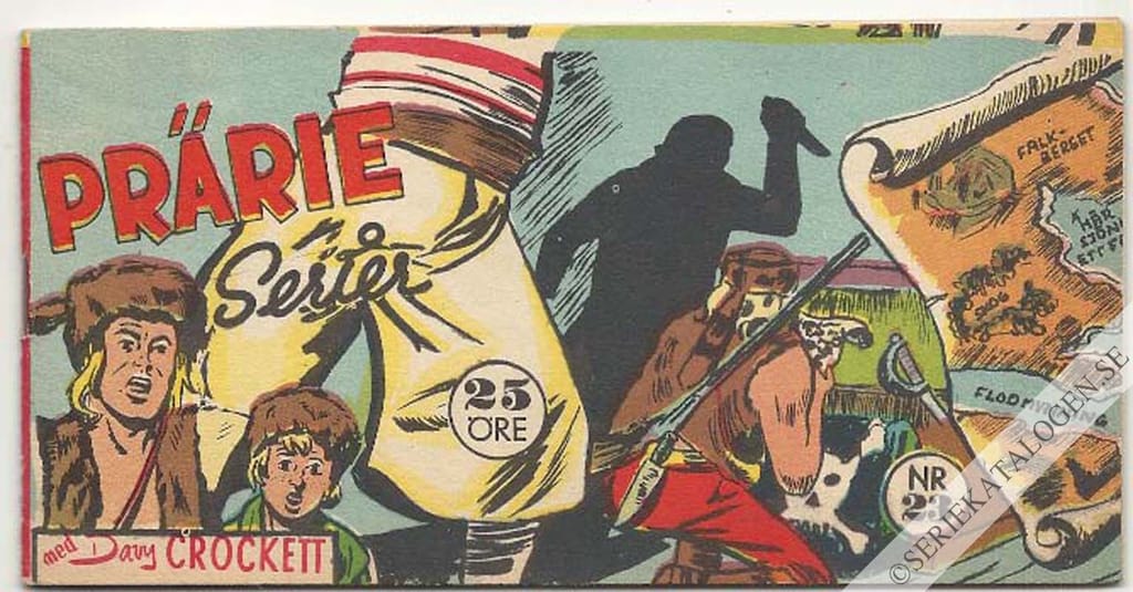 Framsida på Prärie-serier #23 (1959)