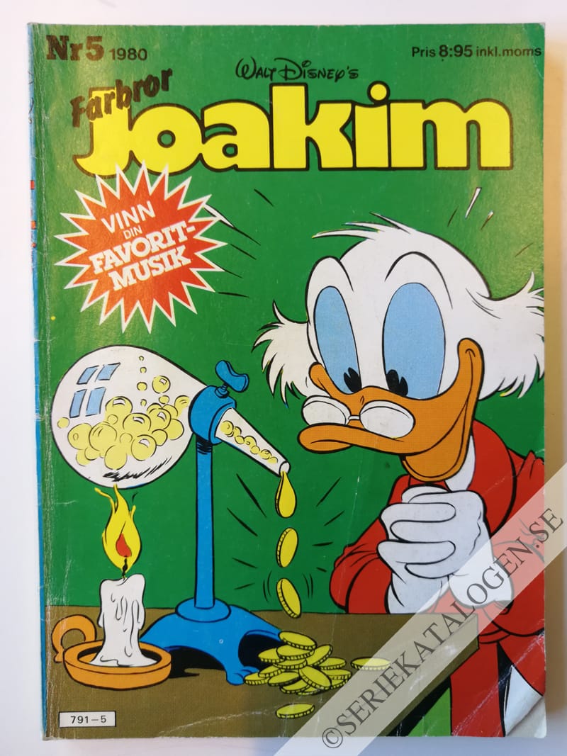 Framsida på Joakim #5 (1980)
