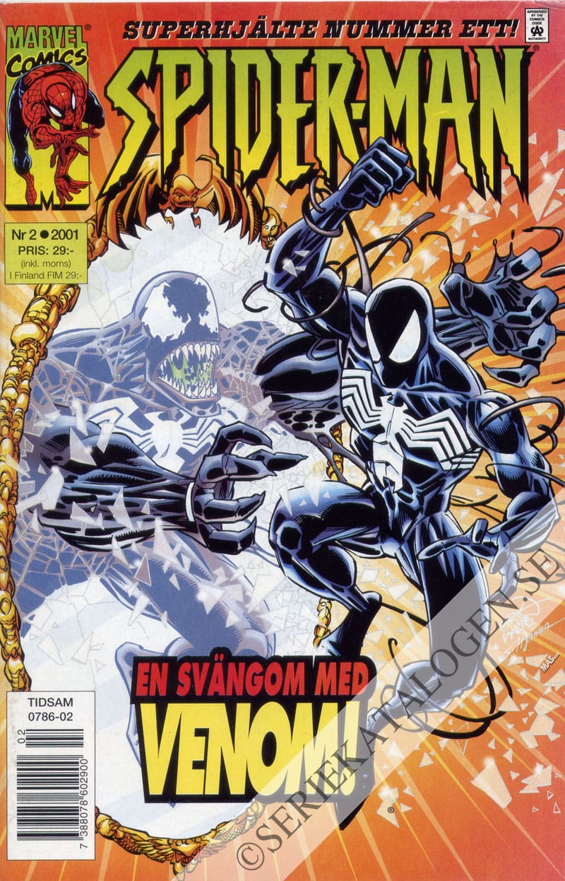 Framsida på Spider-Man #2 (2001)