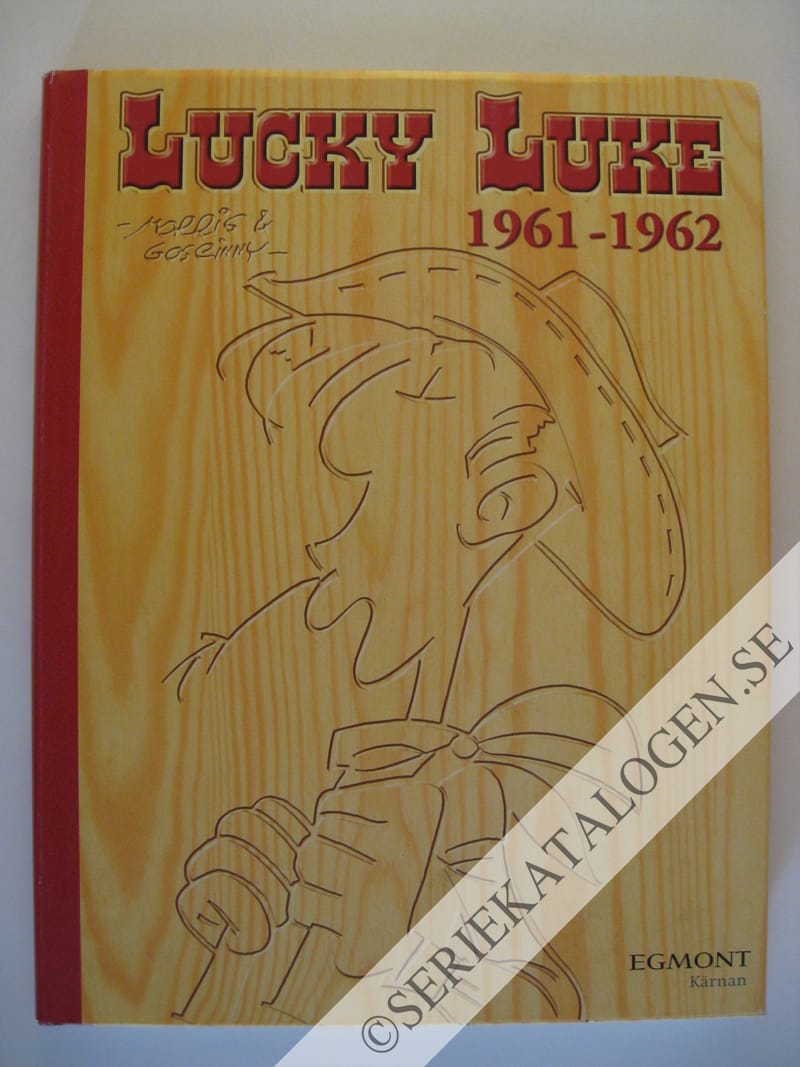 Framsida på Lucky Luke - den kompletta samlingen 1961-1962 (2005)