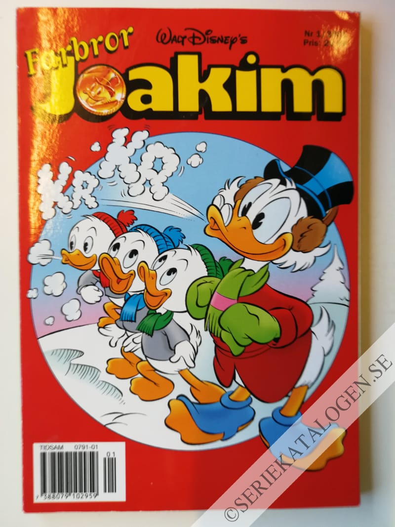 Framsida på Joakim #1 (2001)