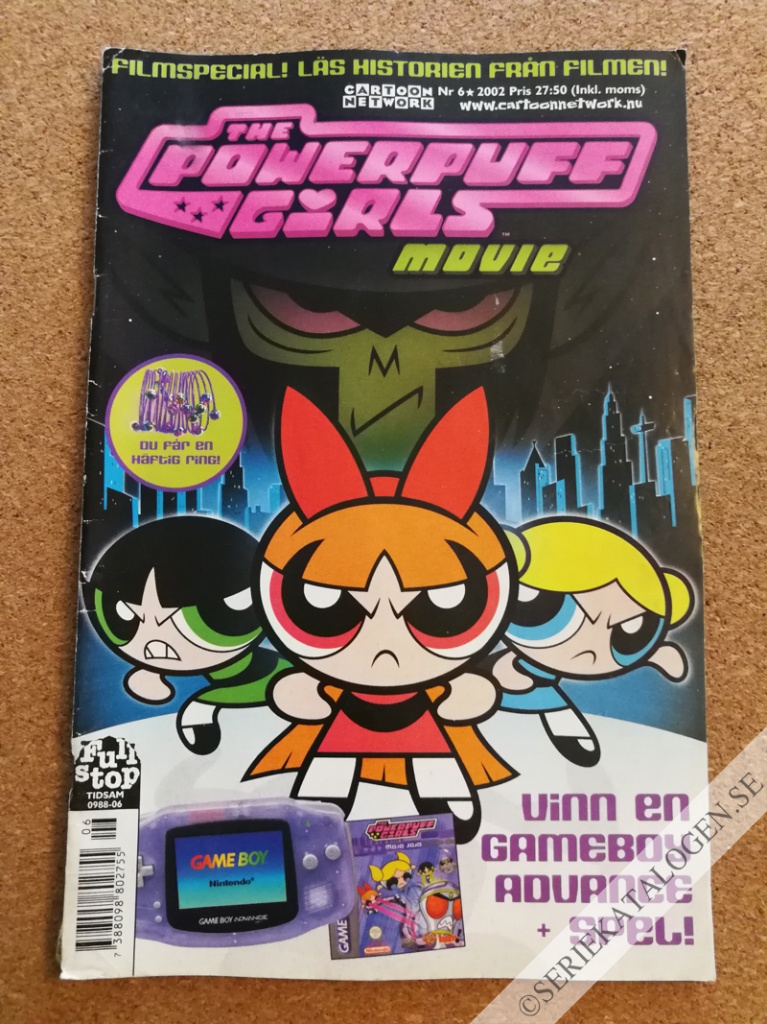 Framsida på The Powerpuff Girls #6 (2002)