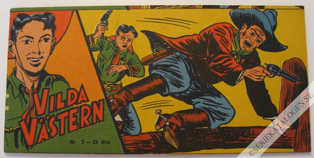 Framsida på Vilda Västern #3 (1955)
