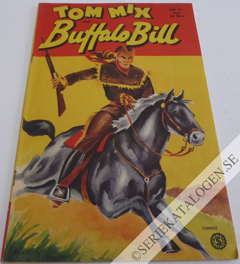 Framsida på Tom Mix #11 (1954)