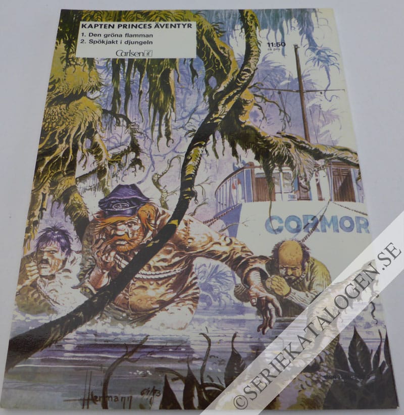 Baksida på Spökjakt i djungeln (1976)