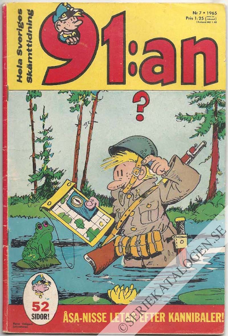 Framsida på 91:an #7 (1965)