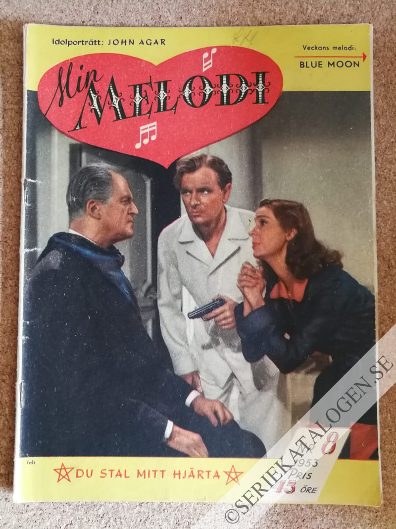 Framsida på Min melodi #8 (1953)