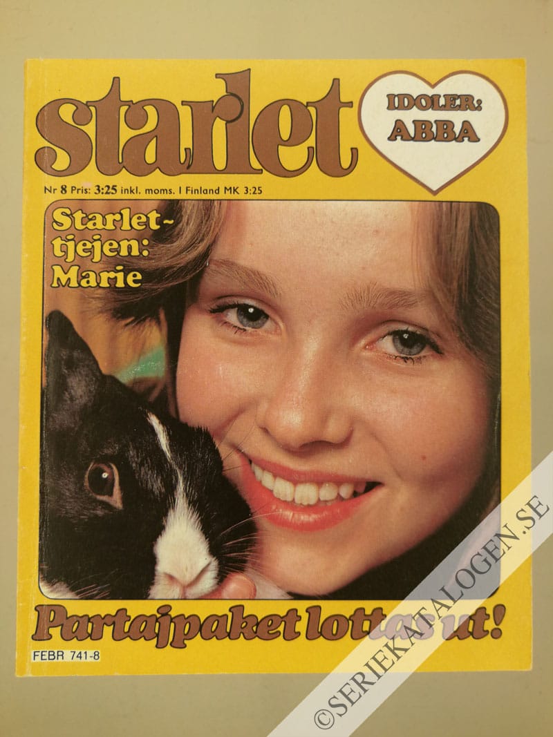 Framsida på Starlet #8 (1978)