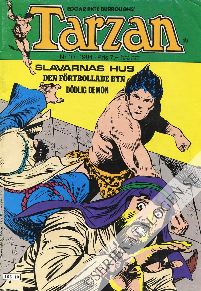 Framsida på Tarzan #10 (1984)