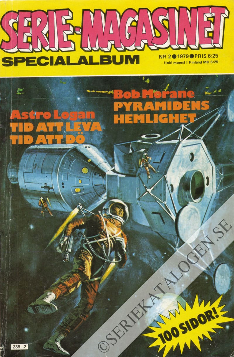 Framsida på Seriemagasinet specialalbum #2 (1979)