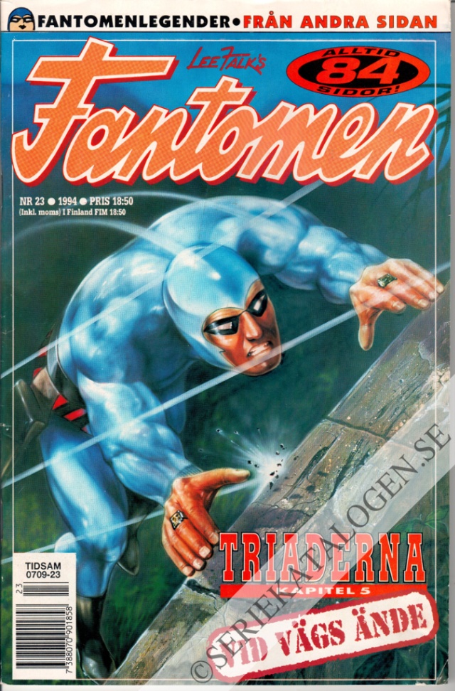 Framsida på Fantomen #23 (1994)