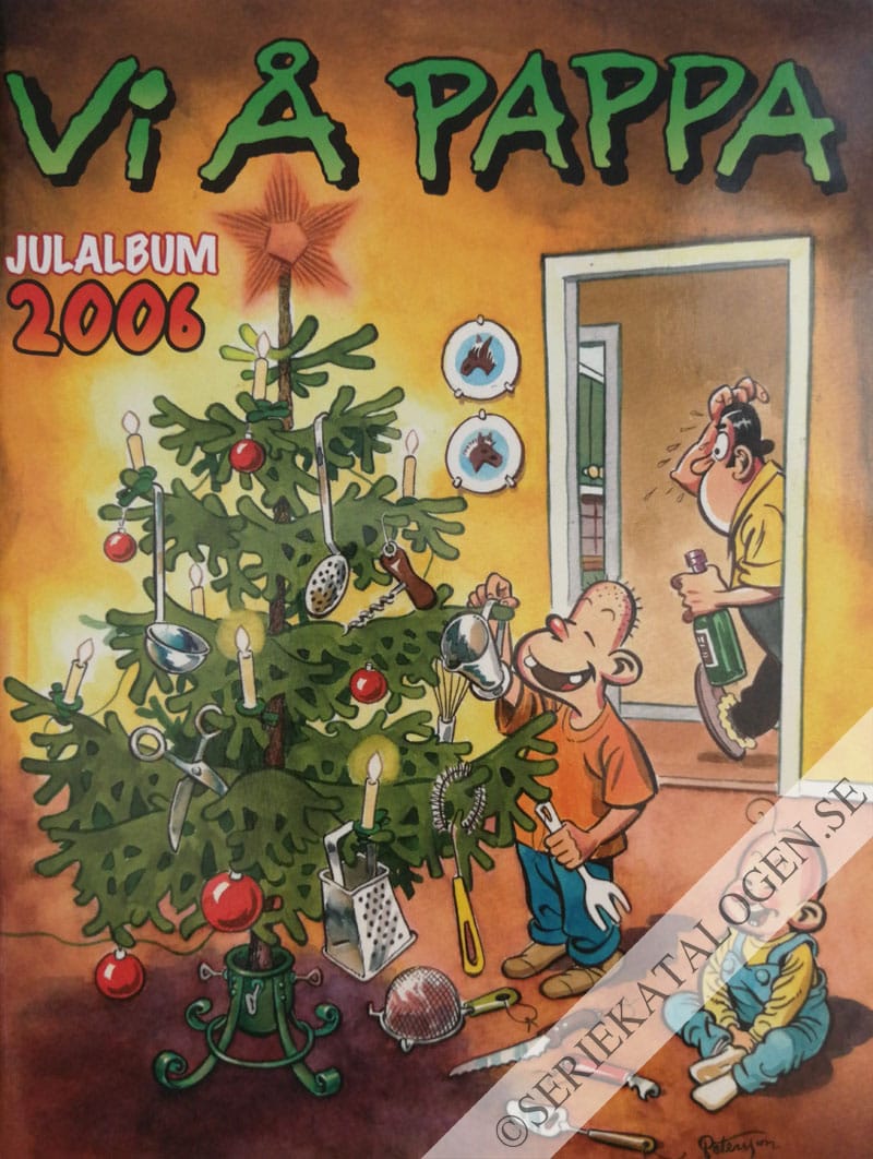 Framsida på Vi å pappa julalbum # (2006)