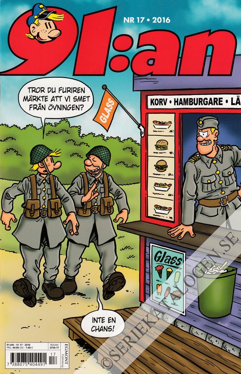 Framsida på 91:an #17 (2016)